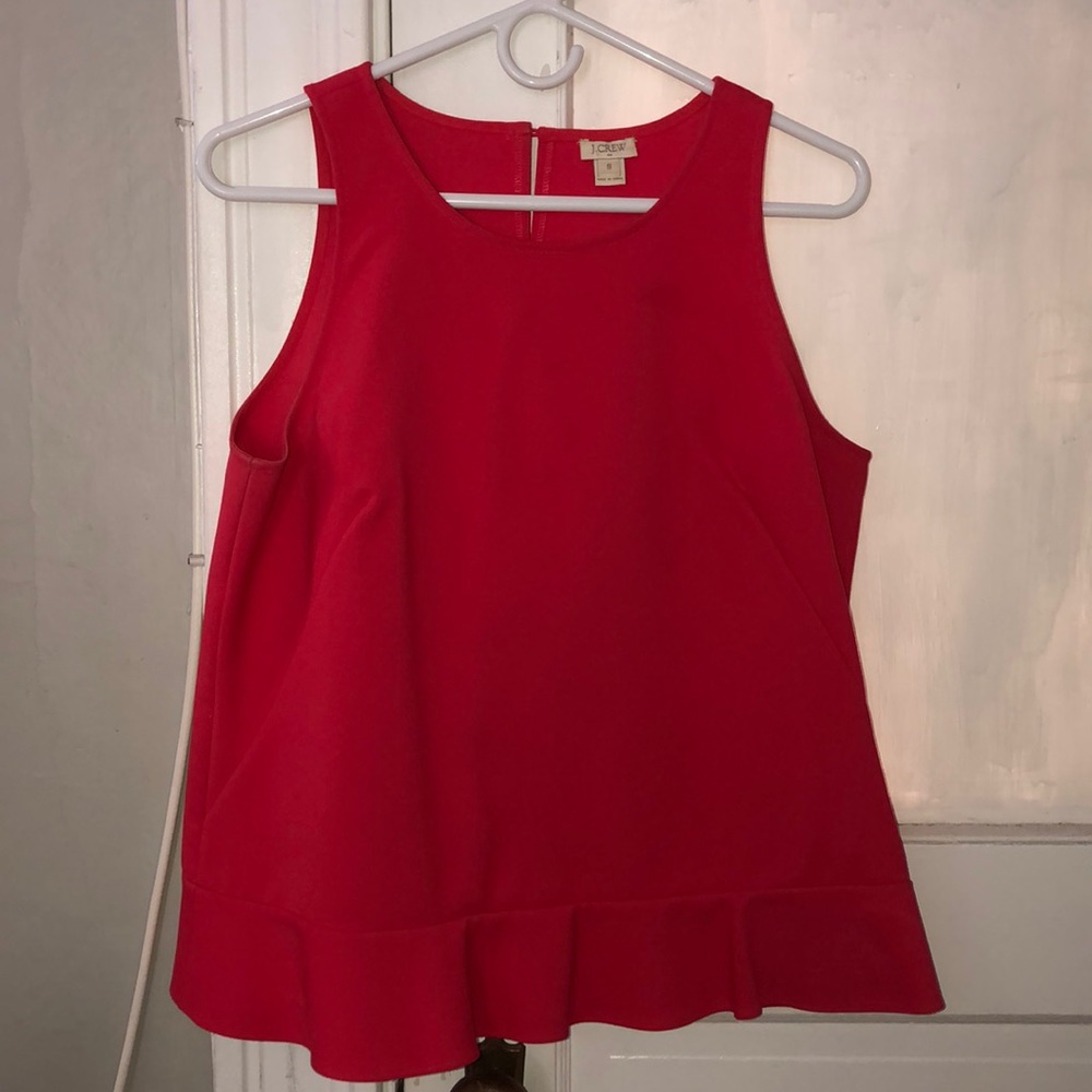 J.Crew peplum top